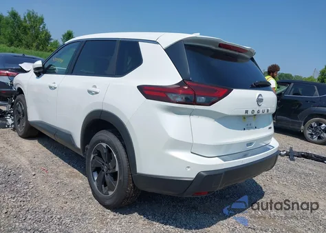 2025 Nissan Rogue Sv Intelligent Awd from USA, damaged, VIN JN8BT3BB0SW160982